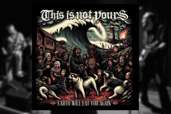 pochette du deuxi&egrave;me album du groupe de hardcore This is not yours