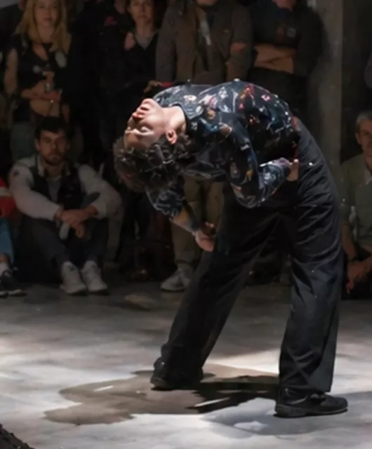 danseur en action