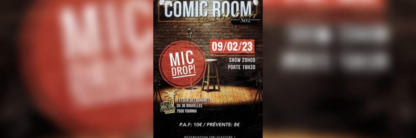 Comic Room : Mic drop!