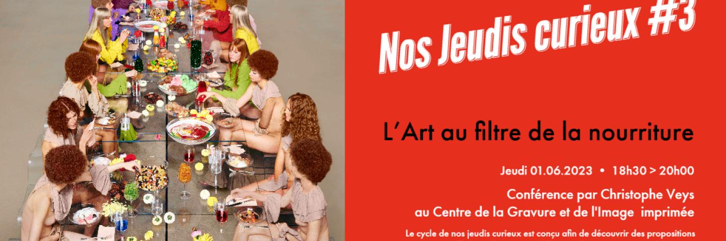 Conférence: L'art au filtre de la nourriture