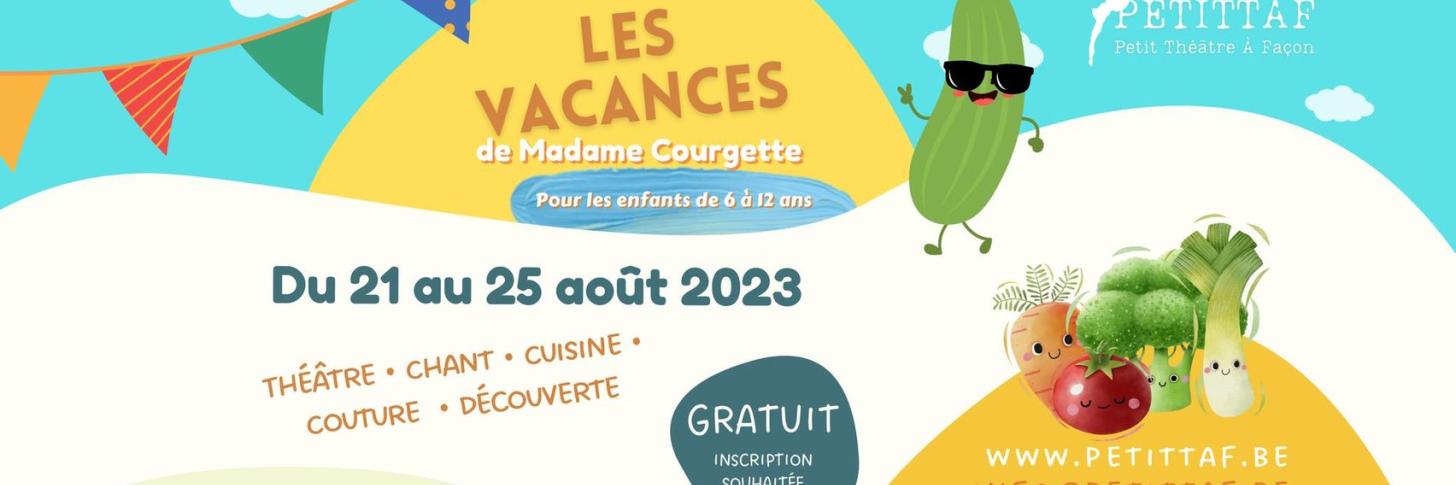 Ateliers créatifs // ' Les vacances de Madame Courgette'