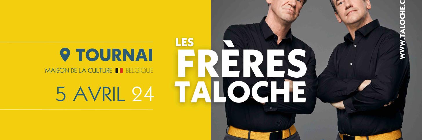 Les Frères Taloche débarquent avec leur spectacle Mise à Jour à Tournai !