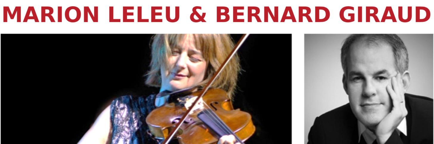 Récital piano - Violon - Marion Leleu & Bertrand Giraud en collaboration avec Yves Robbe