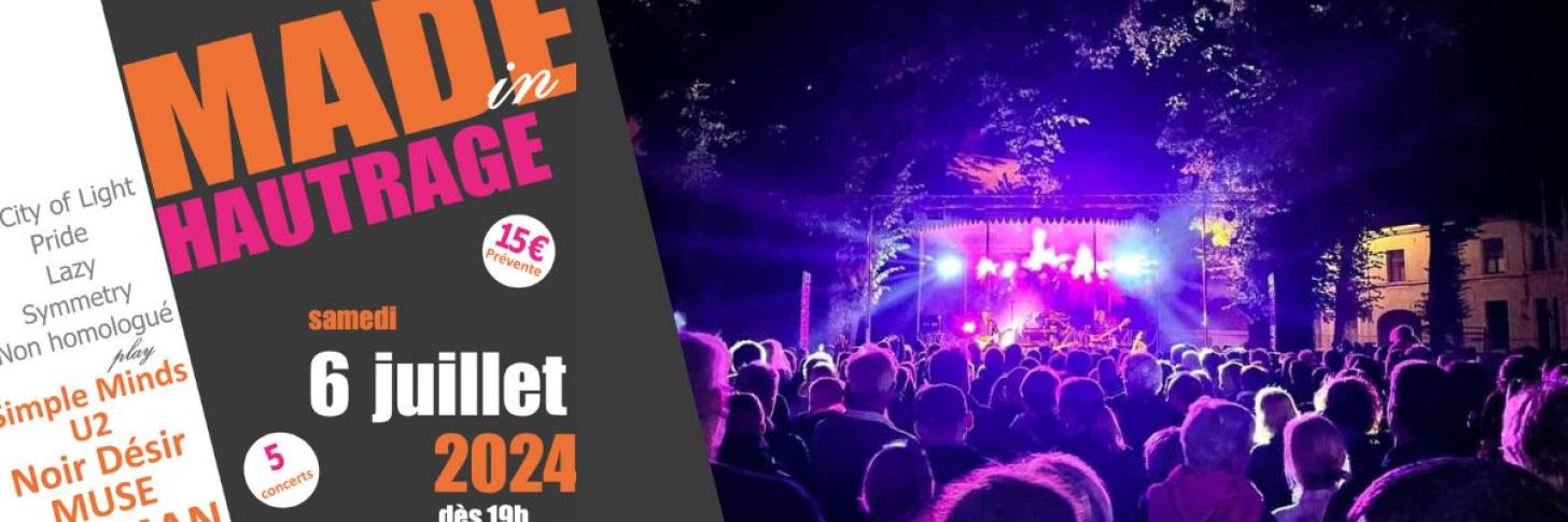 Made in Hautrage - Cover Festival 44 place d'Hautrage, 7334