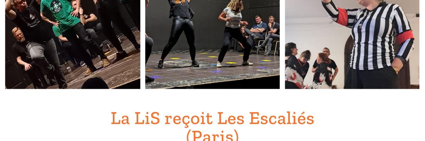 Match d'impro - La LIS (Soignies) reçoit Les Escaliés (Paris)