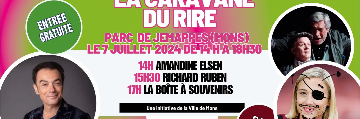 La Caravane du Rire au Parc de Jemappes