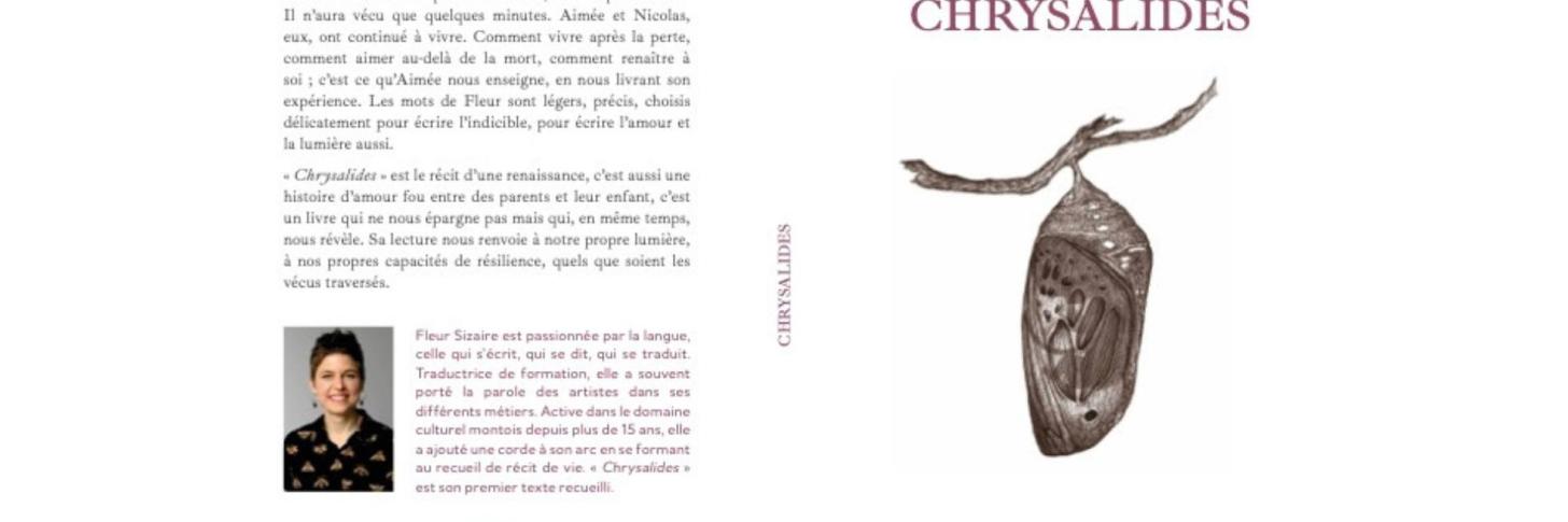 Présentation de "Chrysalides" à Mons