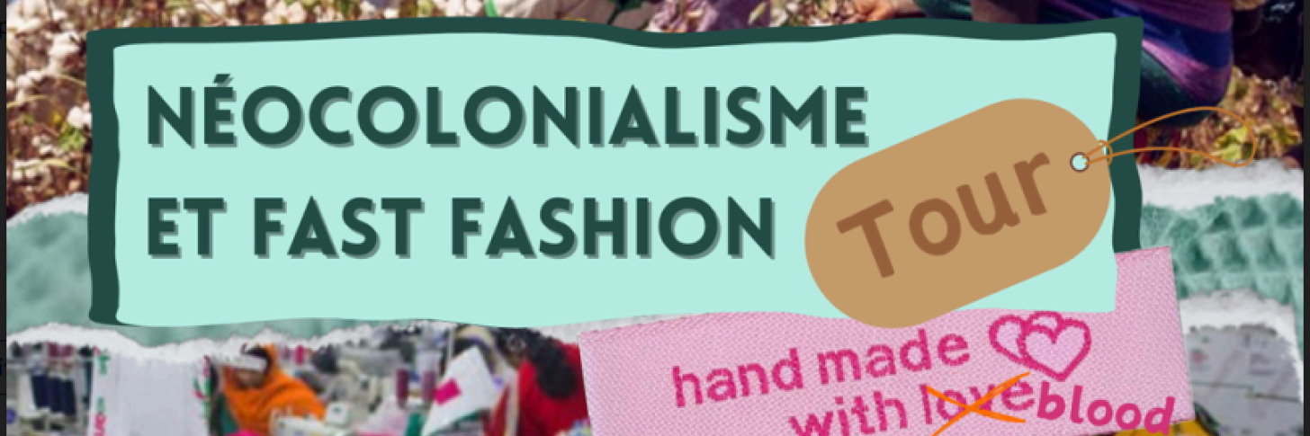 la vie des vetemenst du champs de coton en passant par l'usine et les magasins en photo