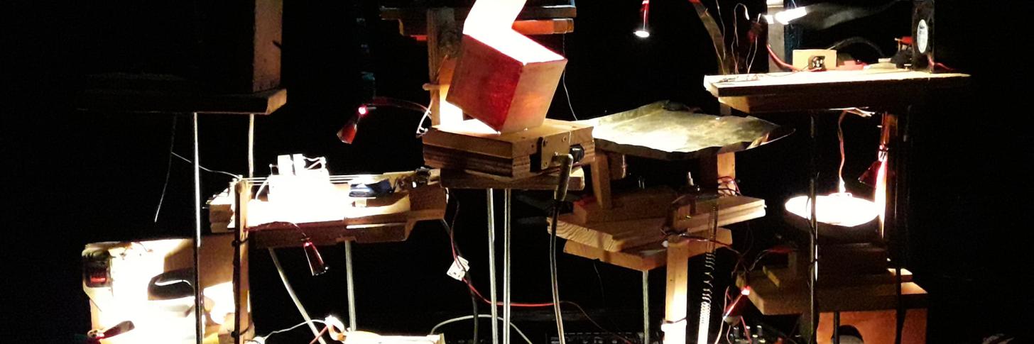Bricolages sonores et Robotique de Fortune / 12v5 & Tout est cassé en concert à LaFaune