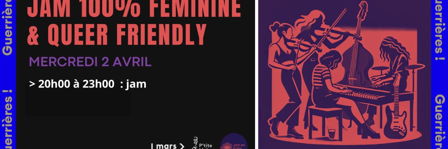 Jam 100% féminine & queer