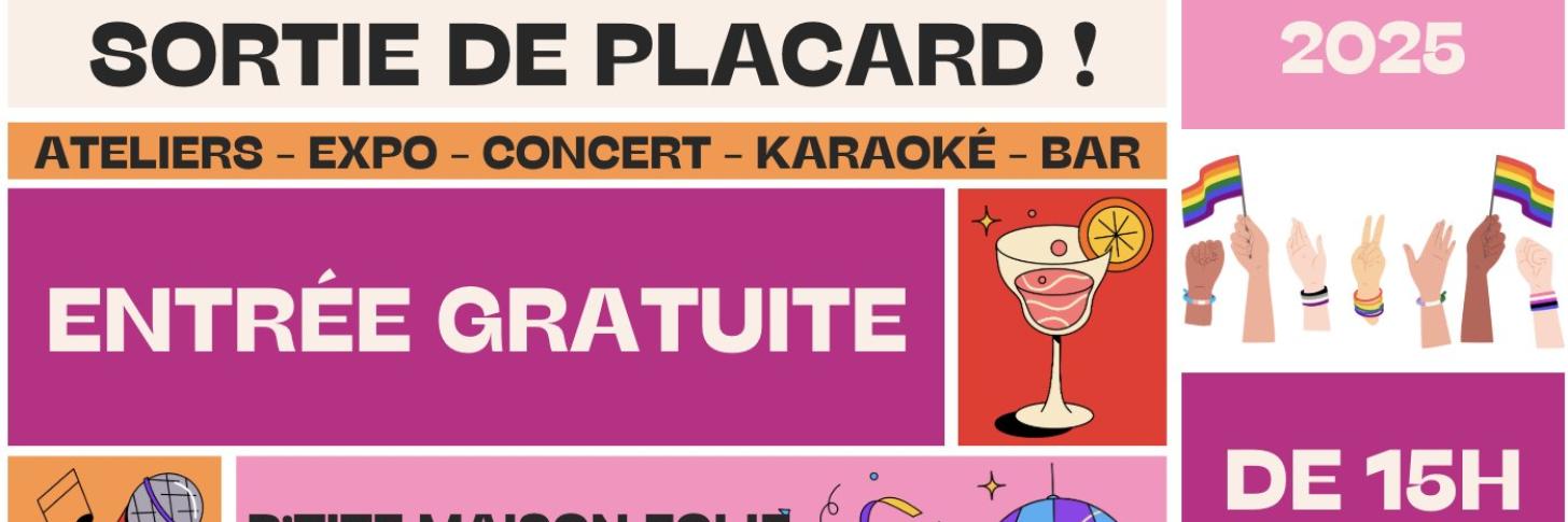 Soirée sans pression : sortie de placard !
