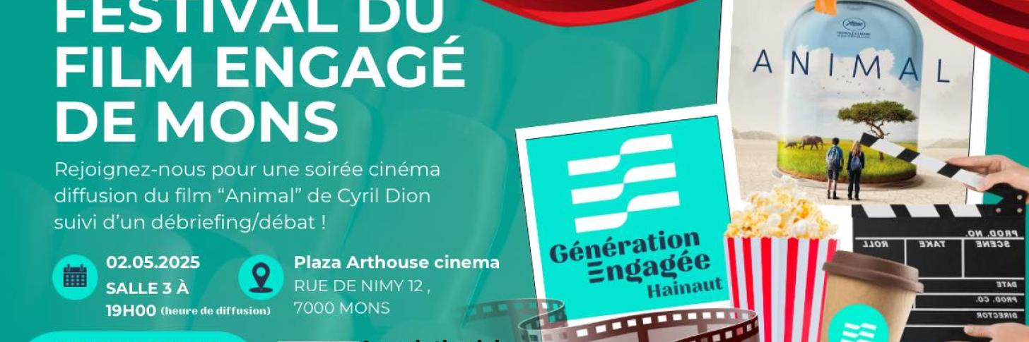 Festival du Film Engagé de Mons - Génération Engagée Hainaut