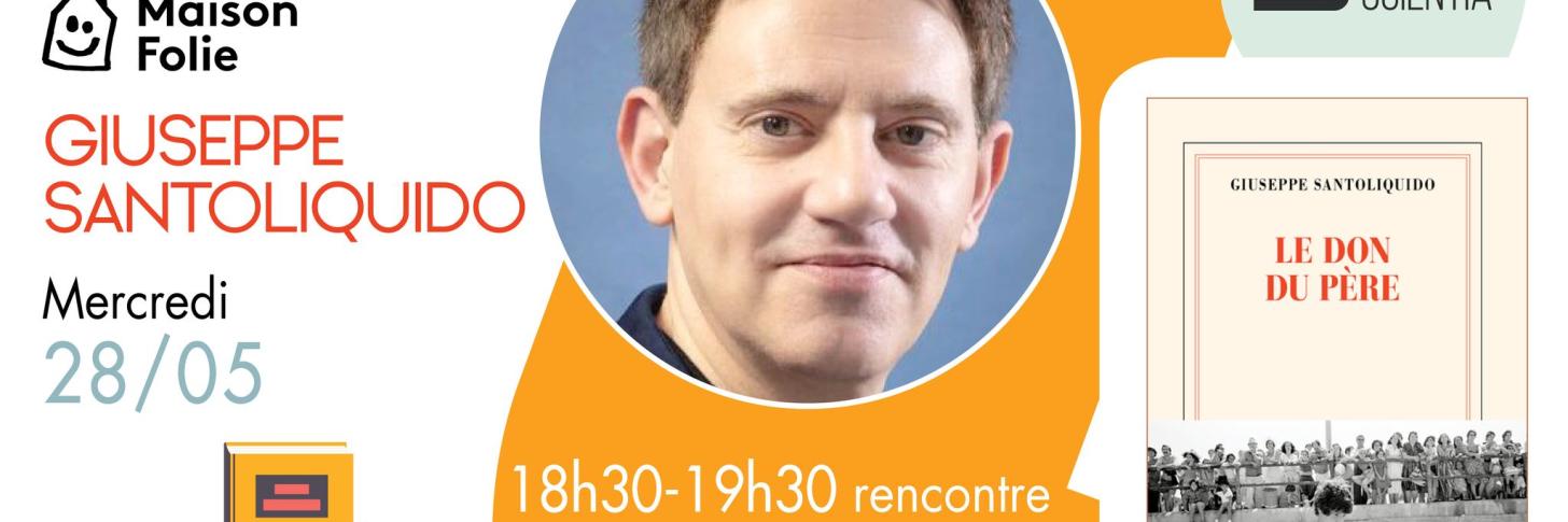 Rencontre littéraire avec Giuseppe Santoliquido