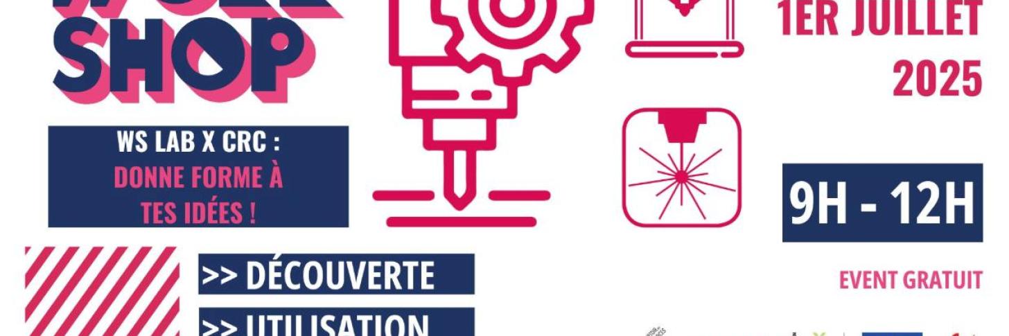 Workshop LAB x CRC : Donne forme à tes idées !