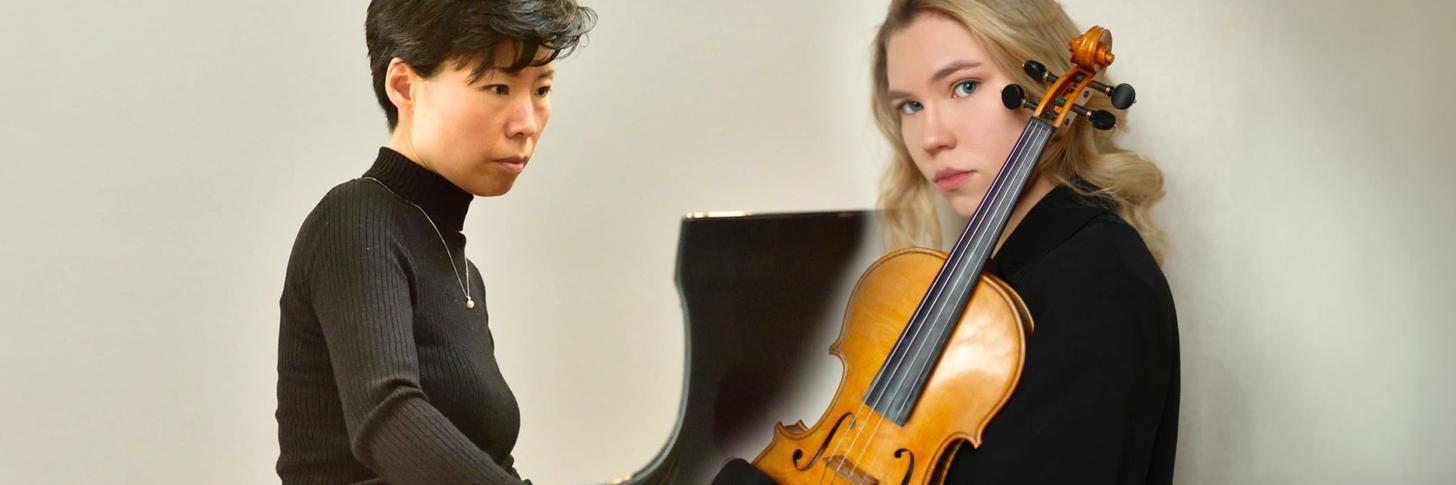 Arrivée d’Ukraine en 2022, la violoniste Kateryna Lastochkina termine actuellement un parcours brillant au sein du Conservatoire royal de Mons dans les classes de Kremena Oksenkrug et Wibert Aerts. Lauréate de plusieurs concours ukrainiens et internationaux, elle a déjà eu l'opportunité de jouer avec l'Orchestre philharmonique de Bruxelles, le Young Belgium Strings, le Young Brussels Philharmonic, l'Orchestre Royal de Chambre de Wallonie et le Nuove Musiche. Pour cette soirée à la Chapelle des FUCaM, elle e