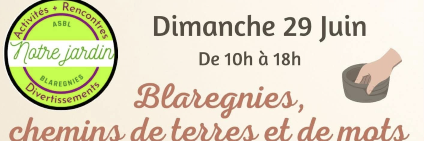 Blaregnies, chemins de terres et de mots