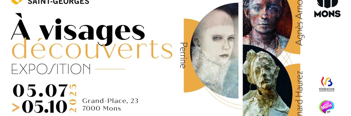 EXPO "A visages découverts" - Agnès Arnould - Bernard Haurez - Perrine