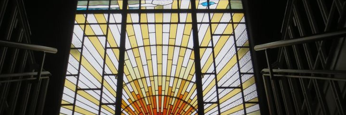 joli vitrail art déco