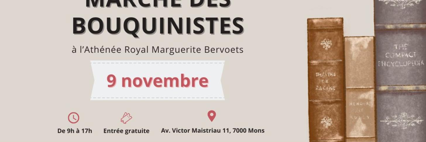 11e Marché des Bouquinistes de Mons