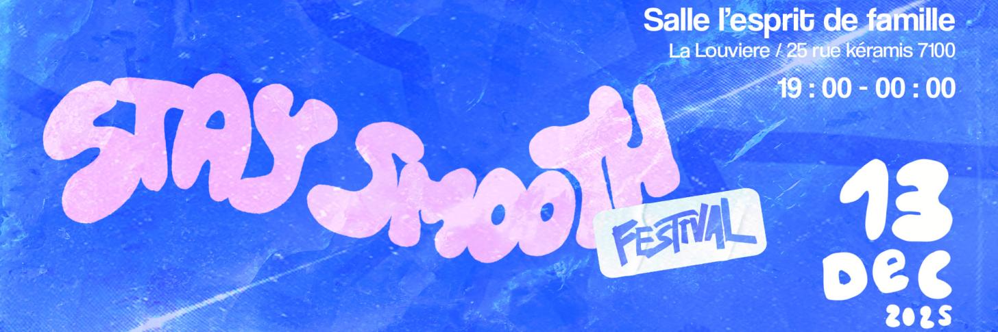 Bannière Stay Smooth festival 