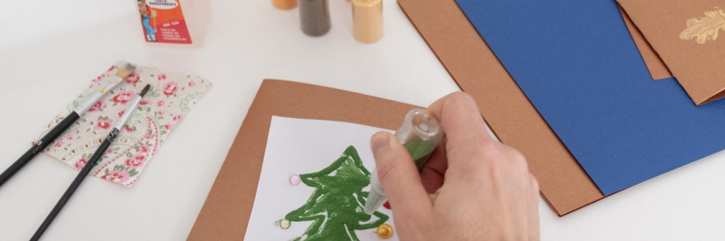 Atelier carte de voeux