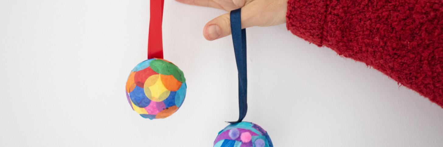 Atelier boule de Noël