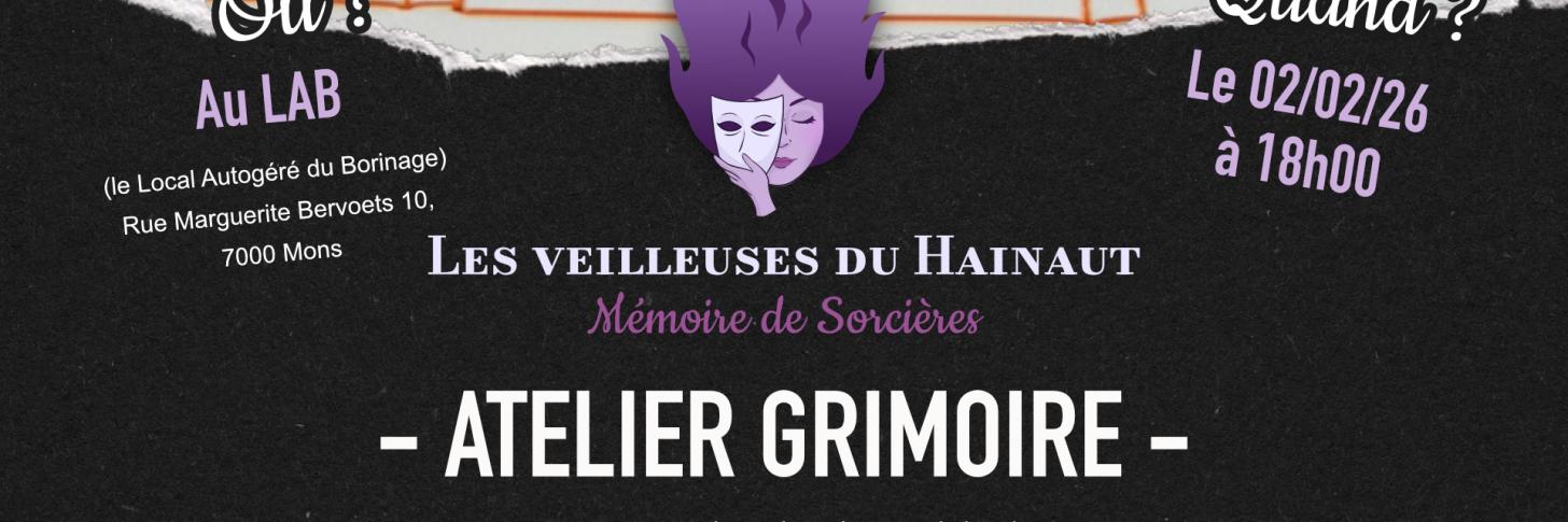 Atelier Grimoire - Reliure Japonaise 