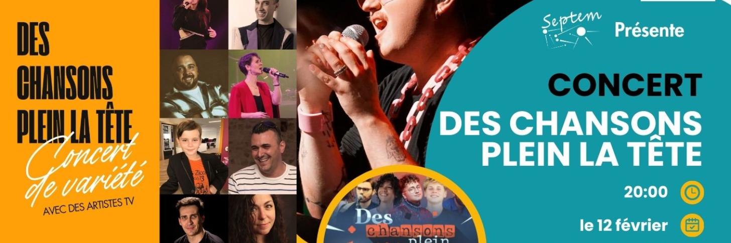 Concert / Des Chansons Plein la T&ecirc;te 