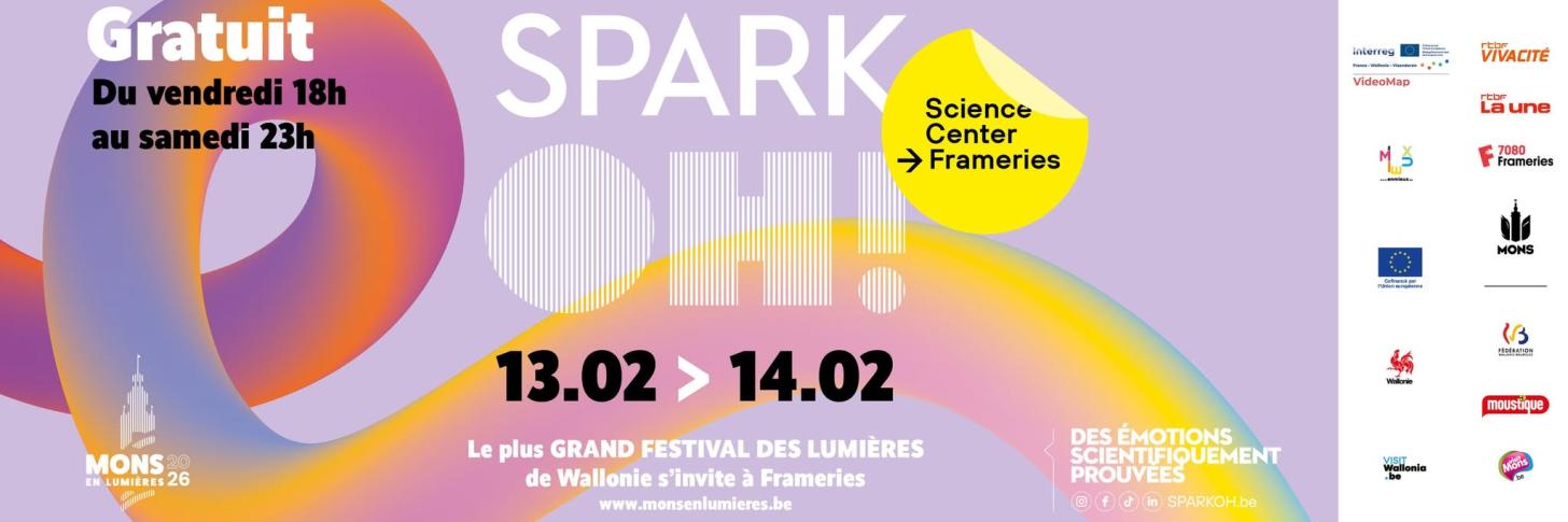 Mons en Lumières au SPARKOH!