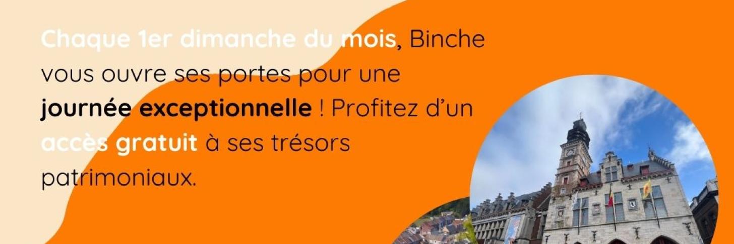 Dimanche d&eacute;couverte &agrave; Binche 
