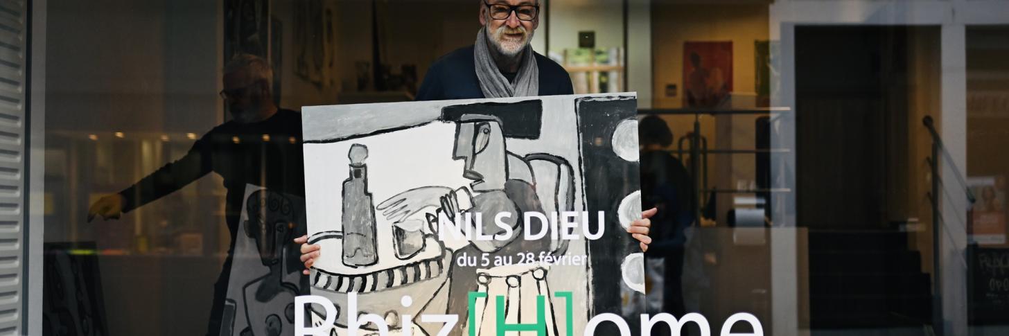 Nils Dieu en vitrine chez Fracas