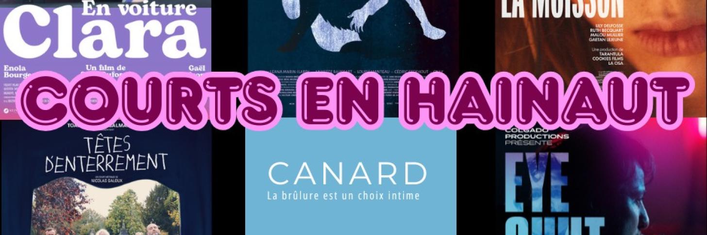 COURTS EN HAINAUT - Projections de courts-m&eacute;trages 