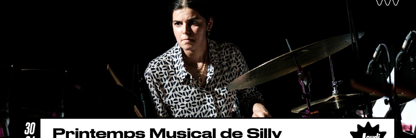 Banner Printemps Musical de Silly Carla Biber Trio