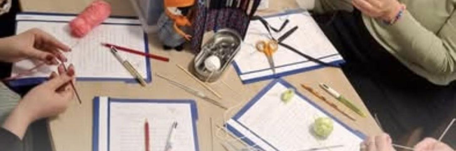 Atelier de crochet du samedi