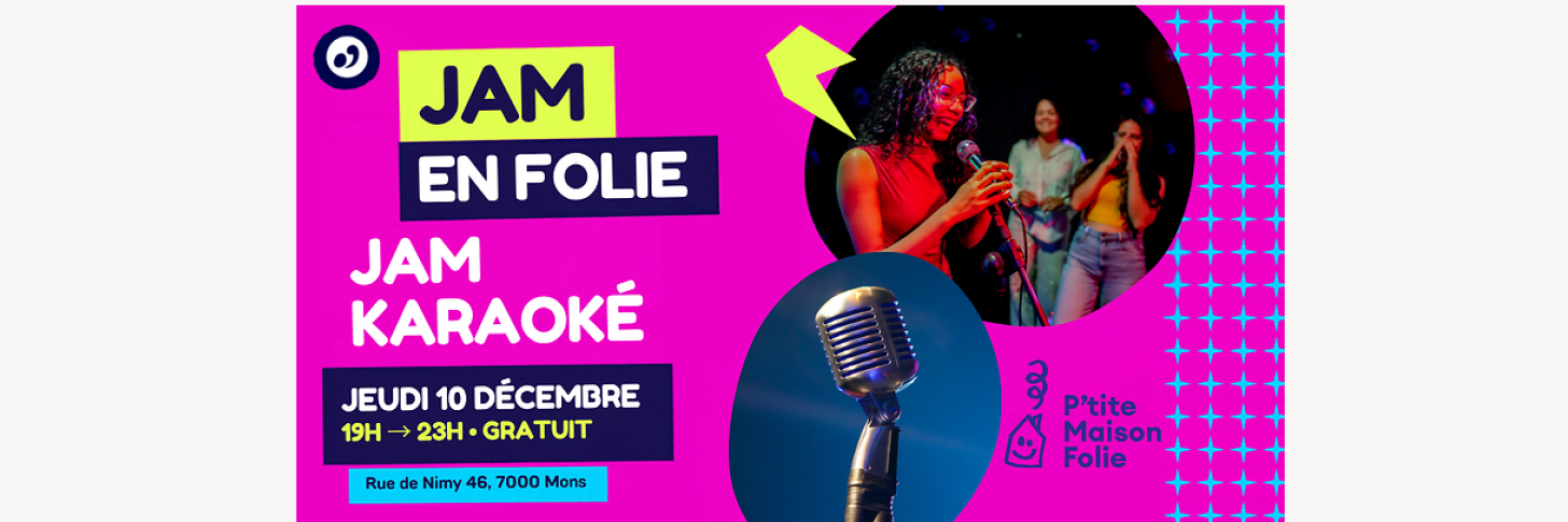 Jam en Folie - Karaok&eacute; - 10/12/26