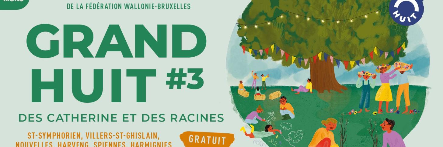 Le Grand Huit #3 &agrave; Harmignies - Des Catherine et des racines