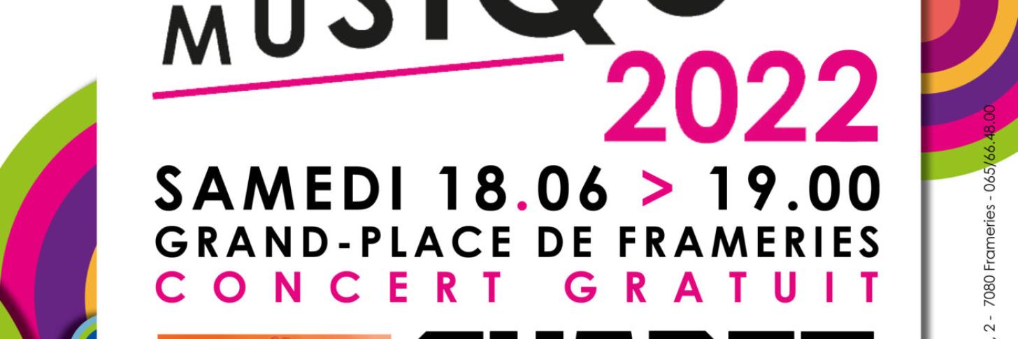 | Centre culturel de Frameries - Fête de la Musique le 18.06.22 dès 19h - Suarez / Lemon Straw / CélénaSophia