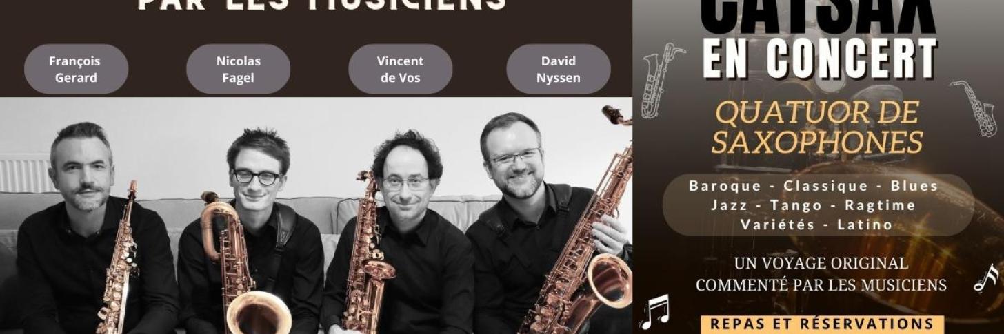 Concert de CATSAX au La du Hautbois