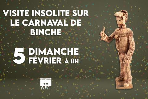 Visite insolite sur le Carnaval de Binche 