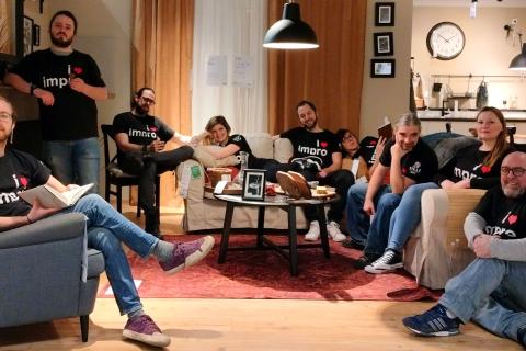 SPECTACLE D'IMPRO : Les caméléons jouent l'appart' te ment