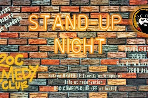 Stand up night avec le Roc Comedy Club