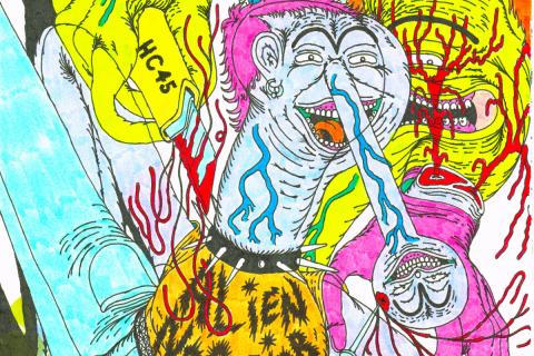 ALIEN NOSEJOB (Australia - Iron Lung/Total Punk)