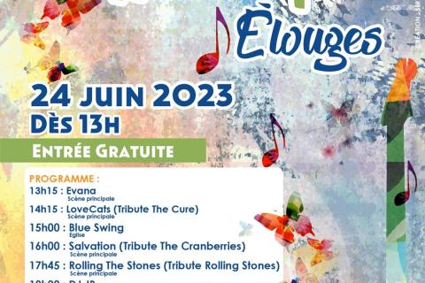 Fête de la Musique 24.06.2023 @ Elouges