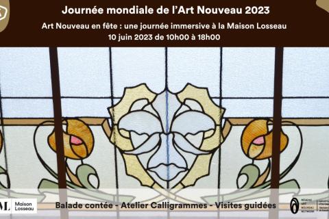 Journée mondiale de l’Art Nouveau 2023 - Art Nouveau en fête