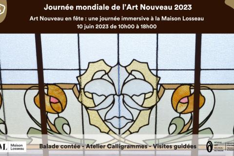 Journée mondiale de l’Art Nouveau 2023 - Art Nouveau en fête