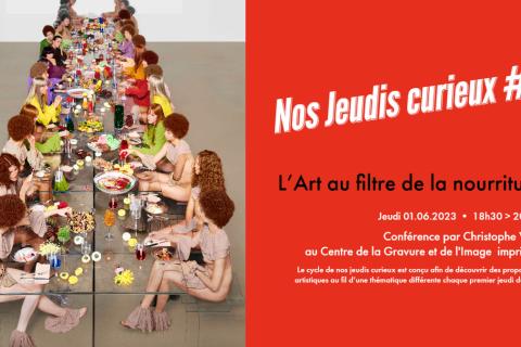 Conférence: L'art au filtre de la nourriture
