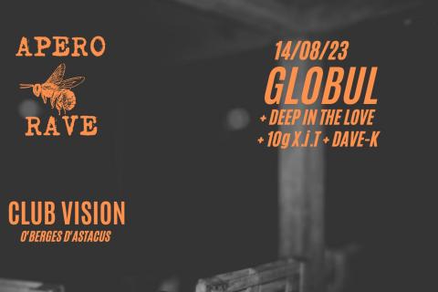 APERO RAVE DARK NIGHT w/ GLOBUL (ROCKERILL)