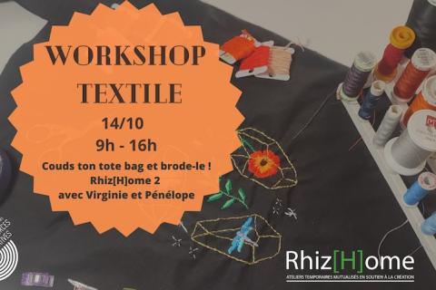 Formation Textile / Tote bag et broderie