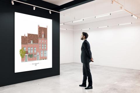 Exposition "Façades en lumière : Un regard sur le patrimoine montois"