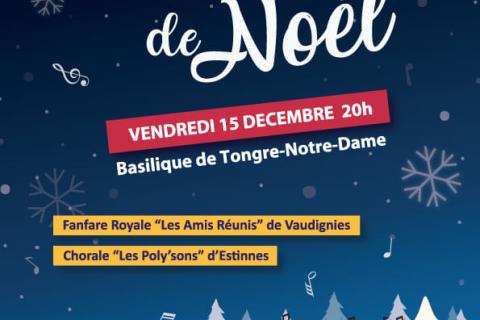 Concert de Noël par la fanfare de Vaudignies